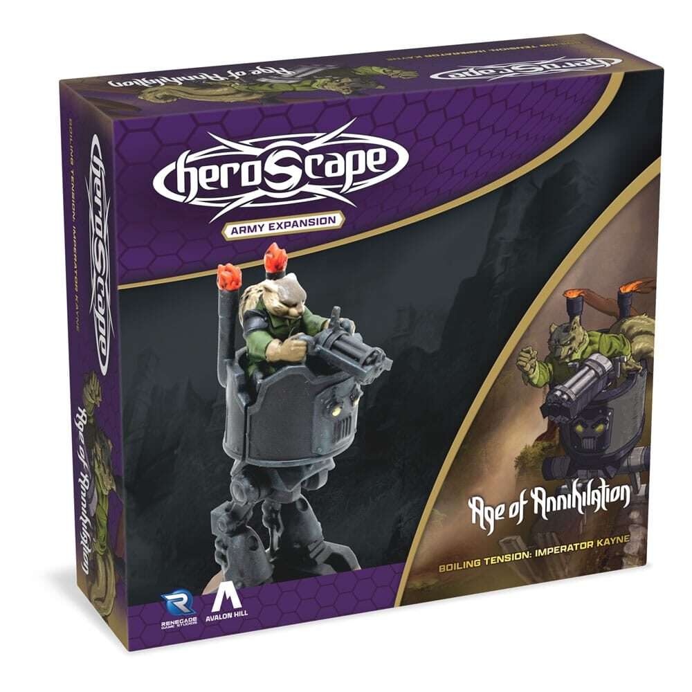 Heroscape Army Expansion Boiling Tension: Imperator Kayne *English Version* Renegade