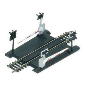 Hornby R645 Passaggio a Livello Binario Singolo Modellismo SCATOLA ROVINATA