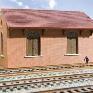 Hornby Rivarossi HC8025 - Magazzino merci FS 1:87 H0 Modellismo SCATOLA ROVINATA