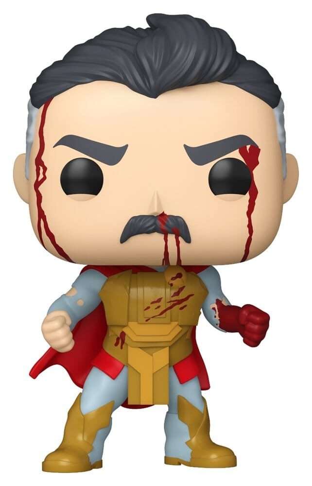 Invincible 2 Pop! Tv Vinile Figura Omni-man (armor) (bloody) 9 Cm Funko