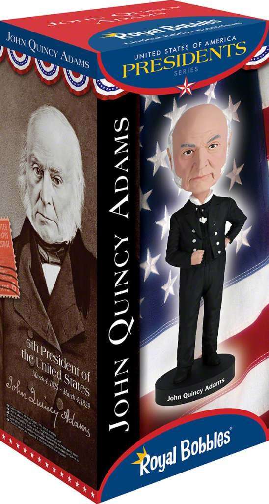 JOHN QUINCY ADAMS BOBBLE HEAD Bobble Head Royal Bobble