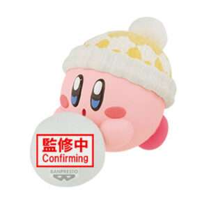 Kirby Play In The Snow Fluffy Puffy Mine Kirby Figura 4cm Banpresto