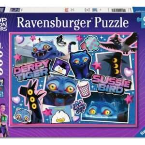 Kpop Demon Hunters Children's Jigsaw Puzzle Derpy & Sussie (300 Pezzi Xxl) Ravensburger