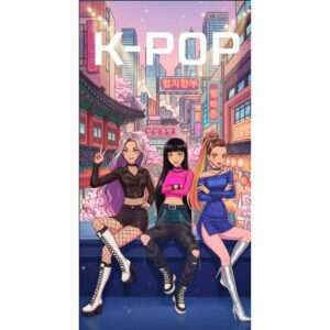 Kpop Microfibre Telo Mare