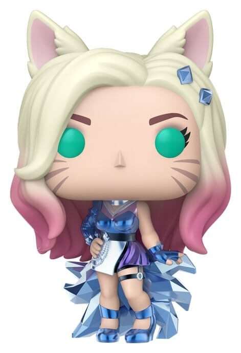 League Of Legends Pop! Games Vinile Figura K/da Ahri 9 Cm Funko