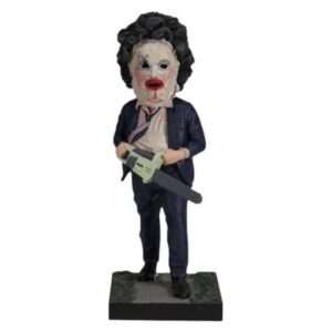 Leatherface Pretty Woman Mask Bobble Head 17 cm Royal Bobble