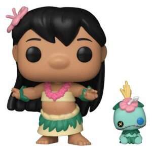 Lilo & Stitch Pop! Vinile Figura Hula Lilo Con Scrump 9 Cm Funko