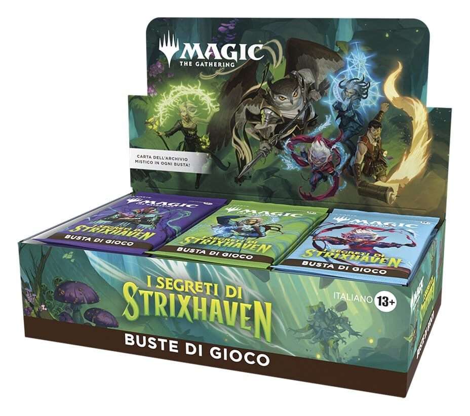 Magic The Gathering I Segreti Di Strixhaven Play Booster Italian Wizards of the Coast