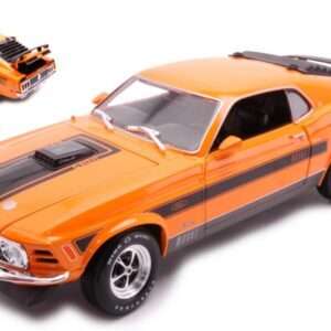 MAISTO MI31453O FORD MUSTANG MACH 1 1970 ORANGE 1:18 Modellino