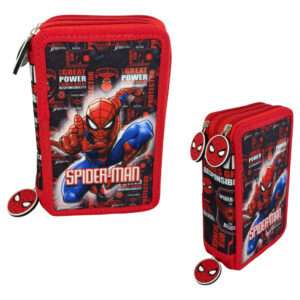 Marvel Spiderman Hero Astuccio Triplo Manenti