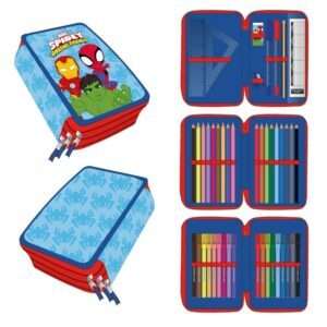 Marvel Spidey triple pencil case CerdÁ