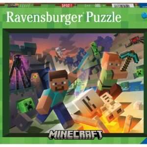 Minecraft Jigsaw Monster Minecraft (100 Pezzi) Ravensburger
