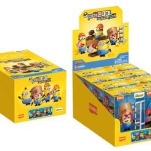 Minions Blokees Precool Jelly Factory Series 1 Plastica Model Kits  Blokees
