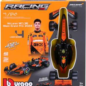 MODEL KIT MCLAREN MCL38 2024 SCALA 1:24 ALTRI BRAND - GIOCATTOLI VARI
