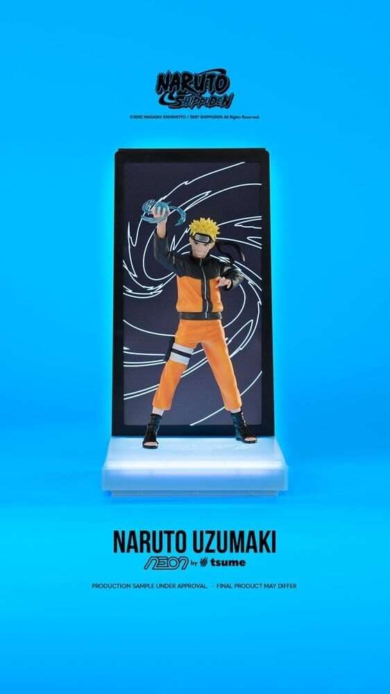Naruto Neon Figura 1/9 Naruto Uzumaki 25 Cm Tsume