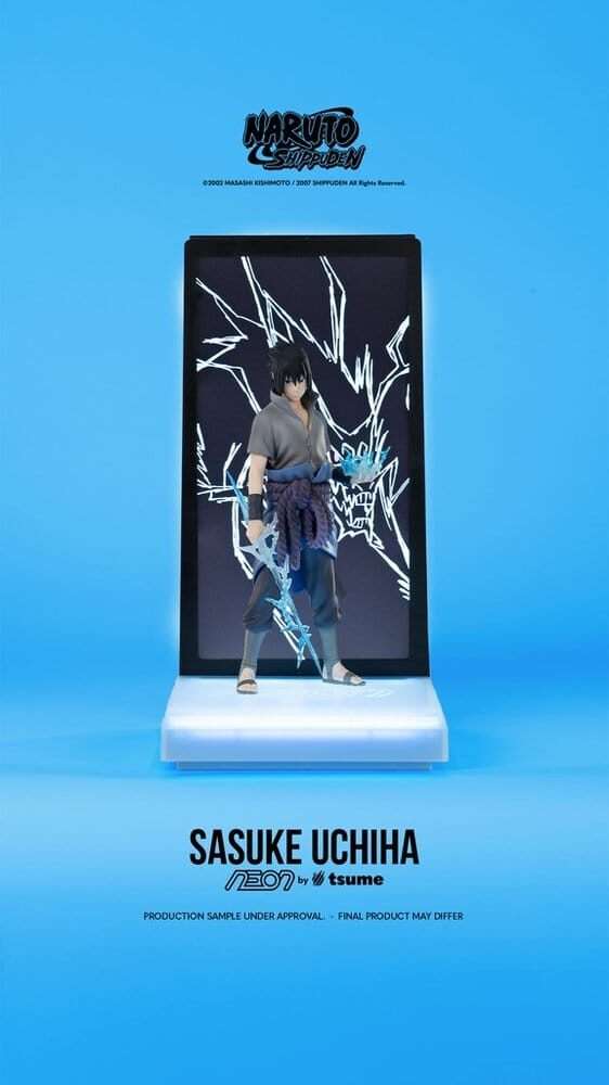 Naruto Neon Figura 1/9 Sasuke Uchiha 25 Cm Tsume