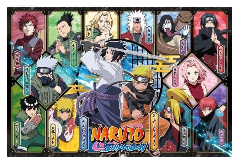 Naruto Shippuden Puzzle Ver. D Epoch Toys