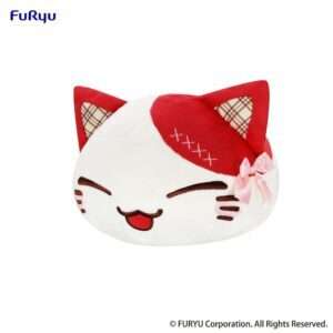 Nemuneko Cat Sweet Big Peluche Figura Red 35 Cm Furyu