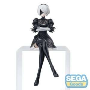 Nier:automata Ver1.1a Pm Perching Pvc Statua 2b 13 Cm Sega