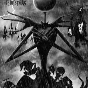 Nightmare Before Natale Poster Jack Skellington 91.5 X 61 Cm Erik