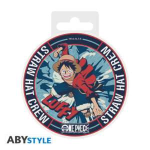One Piece - Ceramic Sottobicchieri "luffy"