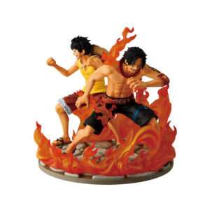 One Piece Dramatic Memories Ace & Luffy Ichibansho Figura 15cm Banpresto