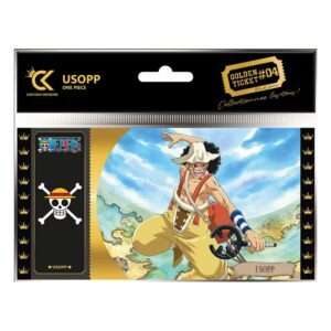 One Piece Golden Ticket Black Edition -04 Usopp Case  Cartoon Kingdom