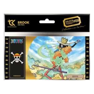 One Piece Golden Ticket Black Edition -09 Brook Case  Cartoon Kingdom
