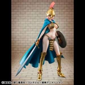 One Piece P.o.p Pvc Statua Gladiator Rebecca Sailing Again Super Limited Reprint Ver. 22 Cm Megahouse