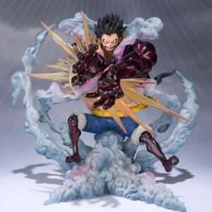 One Piece: Monkey D. Luffy Gear 4 "Leo Bazooka" (Riedizione) 18 cm Tamashii Nations - Bandai