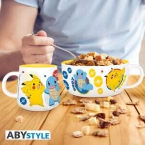 Pokemon Pikachu & Kanto Starters Set Colazione Regalo Set Abystyle Studio