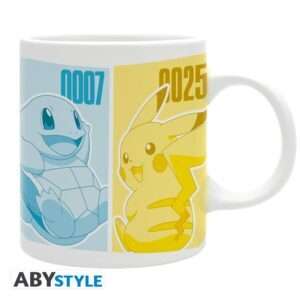 Pokemon - Tazza - 320 Ml - Pikachu & Kanto Starters - Subli
