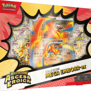 Pokémon TCG Megaevoluzione: Ascesa Eroica Collezione Mega Emboar EX (ITA)