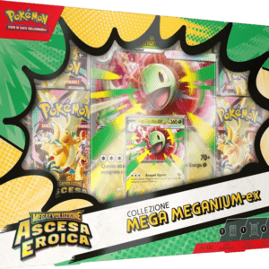 Pokémon TCG Megaevoluzione: Ascesa Eroica Collezione Mega Meganium EX (ITA)