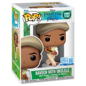 Pop Figura Disney The Princess E The Frog Naveen Con Ukulele Funko