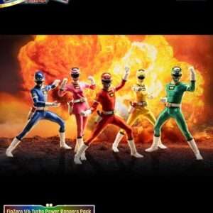 Power Rangers Turbo FigZero Action Figures 1/6 5-Pack Turbo Power Rangers 30 Cm ThreeZero