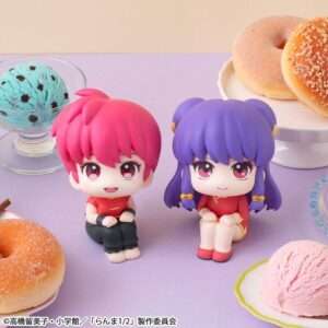 Ranma 1/2 Look Up Pvc Statua Ranma & Shampoo 11 Cm (with Regalo) Megahouse
