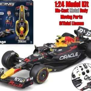 Red Bull F1 Rb19 - Max Verstappen Con Casco - Model Kit 1:24 Model Kit Bburago