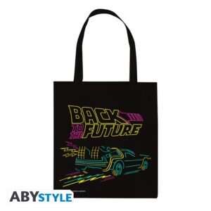 Ritorno Al Futuro Borsa Portatutto "Neon Delorean" Abystyle