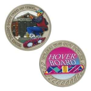 Ritorno Al Futuro Collectable Coin Hoverboard Edizione Limitata Fanattik