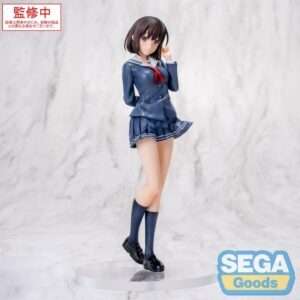 Saekano The Movie: Finale Luminasta Pvc Statua Megumi Kato Uniforme Ver. 22 Cm Sega