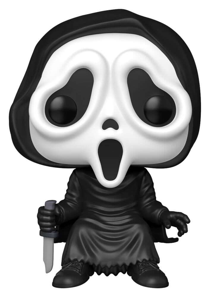 Scream Pop! Movies Vinile Figura Ghost Face (sit) 9 Cm Funko