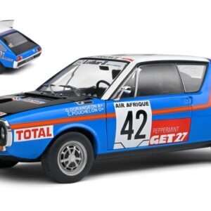 SOLIDO SL1803706 RENAULT R17 MK1 N.42 RALLY ABIDJAN NICE 1976 POUCHELON/DORANGEON 1:18 Modellino