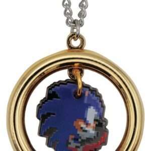 Sonic - The Hedgehog Collana Con Pendant Ring Fanattik