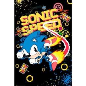 Sonic the Hedgehog Speed Sega poster Erik