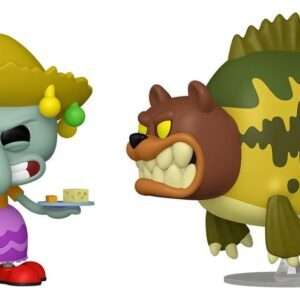 Spongebob Squarepants Pop! Animation Vinile Figura Squidward & Sea Bear 9 Cm Funko