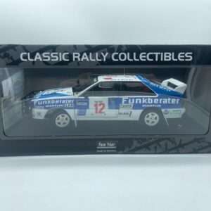 SunStar SS4246 AUDI QUATTRO A2 N.12 8th SAFARI RALLY 1984 WITTMANN-DIEKMANN 1:18 Modellino