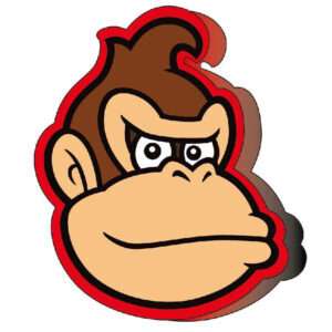Super Mario Bros Donkey Kong 3d Cuscino Nintendo