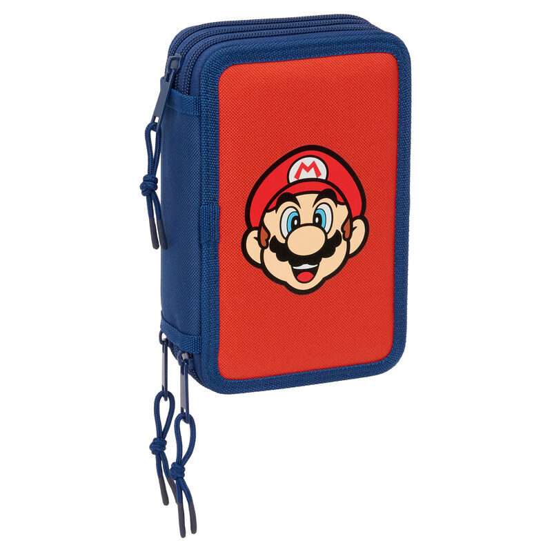 Super Mario Bros Mamma Mia Astuccio Triplo 37 Pezzi Safta