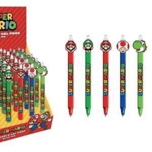 Super Mario Erasable Gel Pen Pyramid International